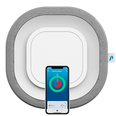 Aura Air — Purificateur d'air connecté intelligent